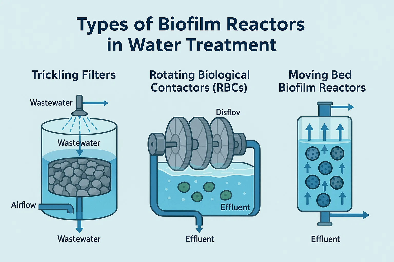 Types of Biofilm Reactor