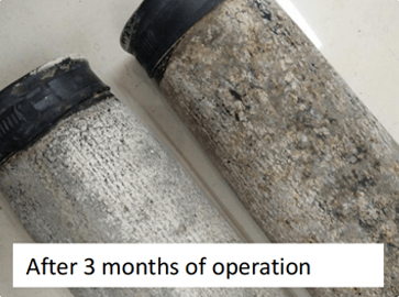 jiná značka TUBE DIFFUSER po 3 měsících provozu